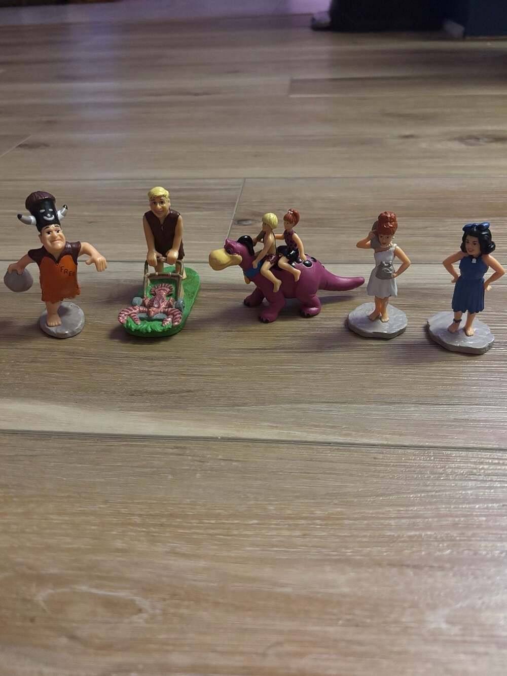 Vintage 1994 The Flintstones Movie Dakin PVC Figure Set
